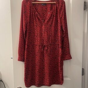 gap long sleeve shift dress Lace Mini Shift Dress